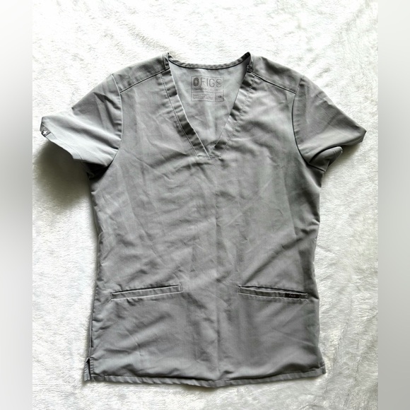 Figs XS Scrubs Set! Gray Zamora Jogger and Casma Top - Picture 3 of 8
